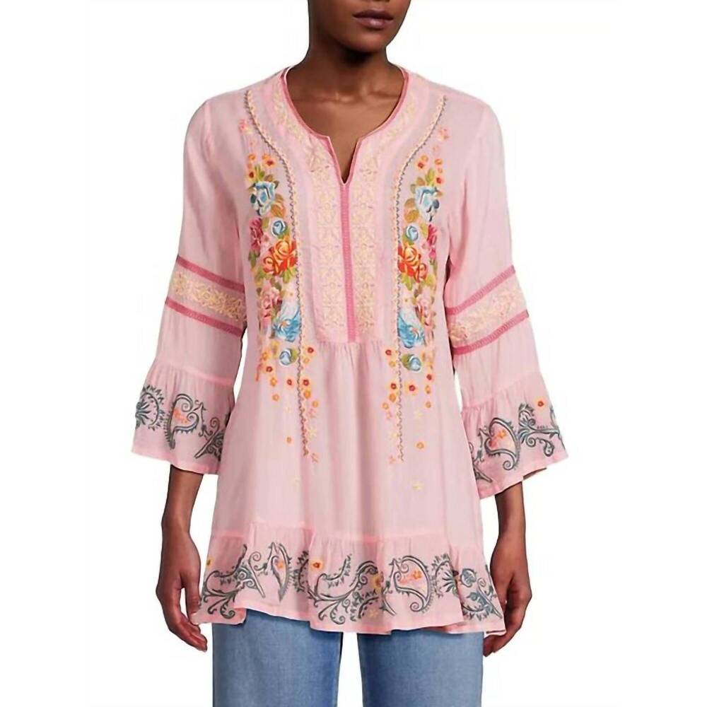 NEW JOHNNY WAS jojo tunic in taffy